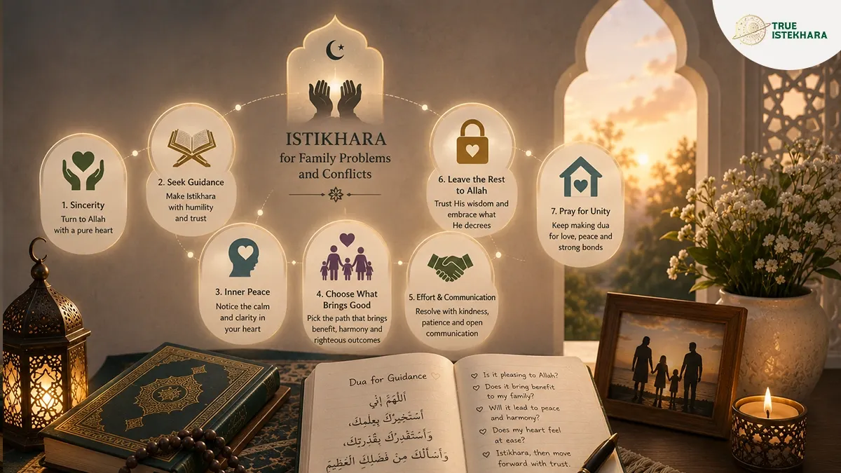 Istikhara for family problems
